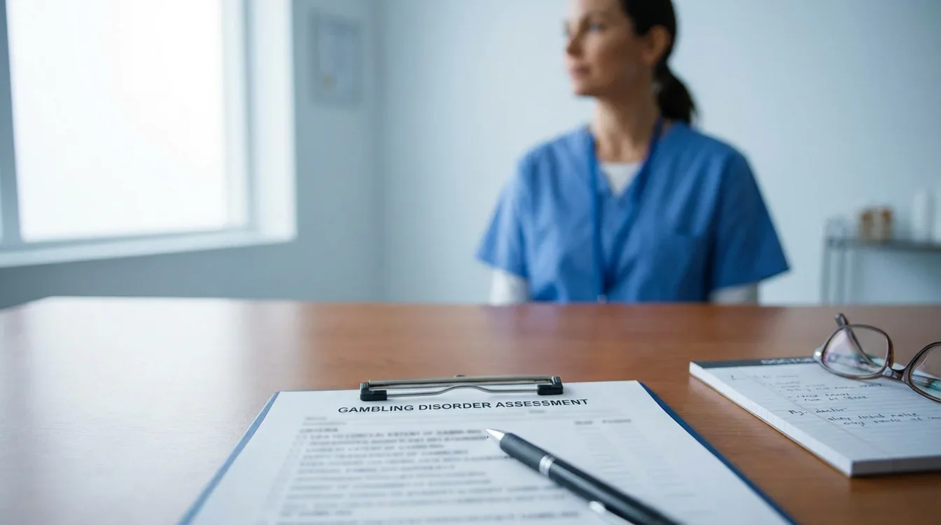 Representação visual de checklist médico ou avaliação diagnóstica
